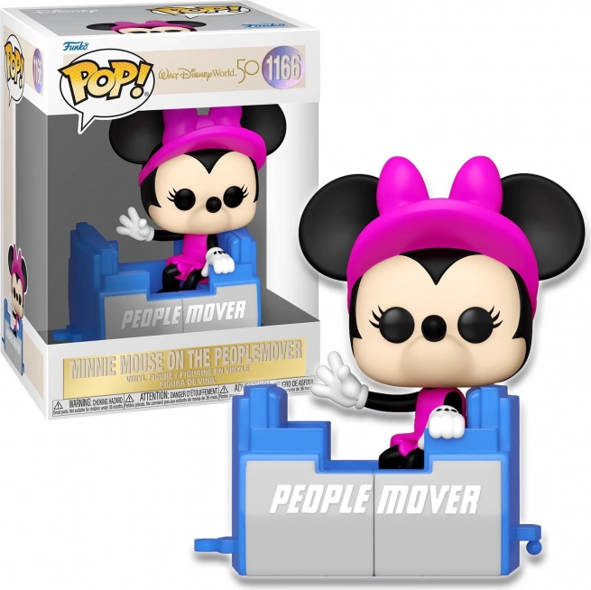 Funko Pop! Disney WDW50 Minnie Mouse en el vehículo People Mover