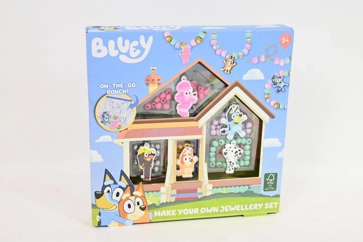 Bluey set de cuentas para hacer joyas