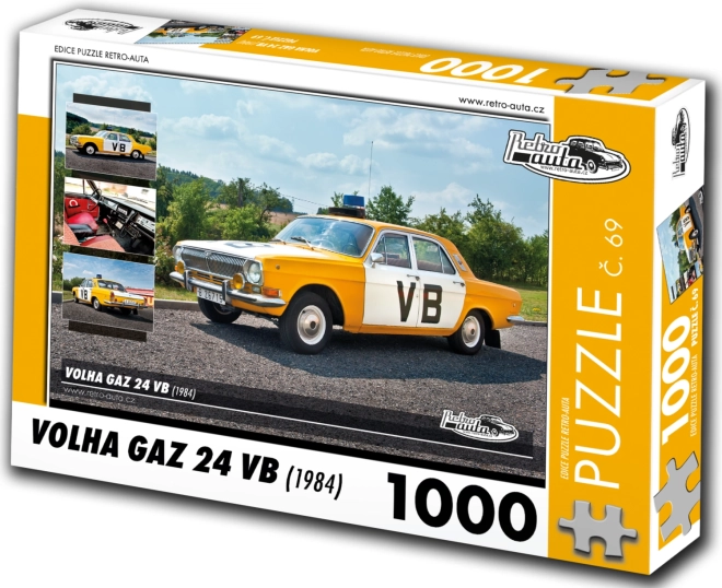 Puzzle Retro Volha GAZ 24 VB 1000 piezas