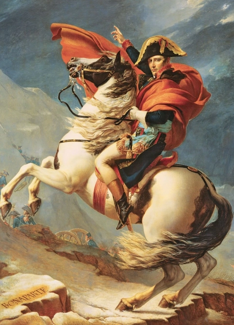 Puzzle Eurographics Napoleón cruzando los Alpes 1000 piezas