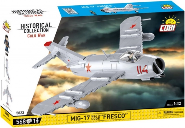 MiG-17 de la colección histórica COBI model