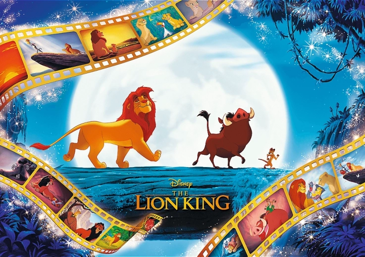 Puzzle Premium Plus Momentos Icónicos: El Rey León 1000 piezas