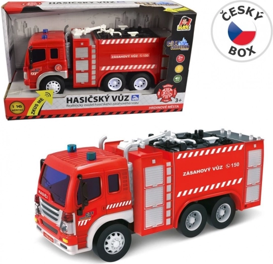 Camión cisterna de bomberos MaDe City Collection