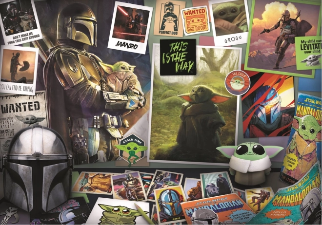 Puzle de 1000 piezas Colección Grogu Mandalorian