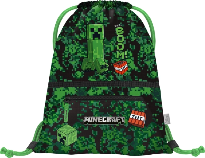 Bolsa BAAGL con bolsillo Minecraft Boom