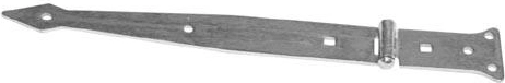 Bisagra de puerta 330 mm galvanizada
