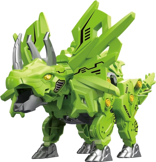 Kit de construcción de robot dinosaurio RC Mecha Triceratops