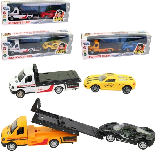 City Collection servicio de grúa con coche deportivo