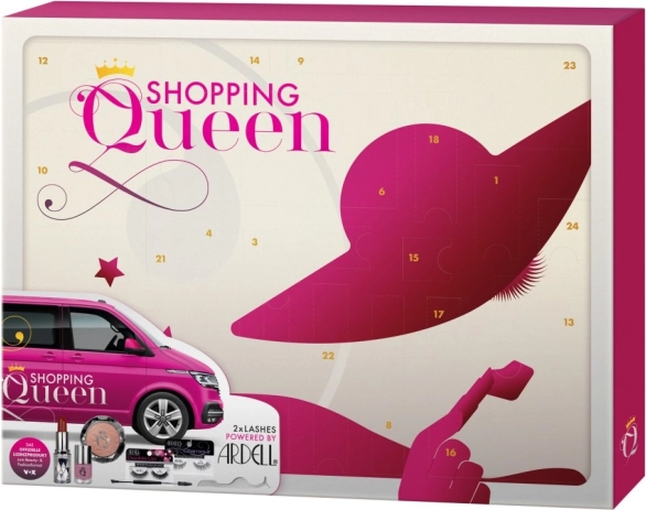 Calendario de Adviento SHOPPING QUEEN con cosmética y pestañas postizas ARDELL