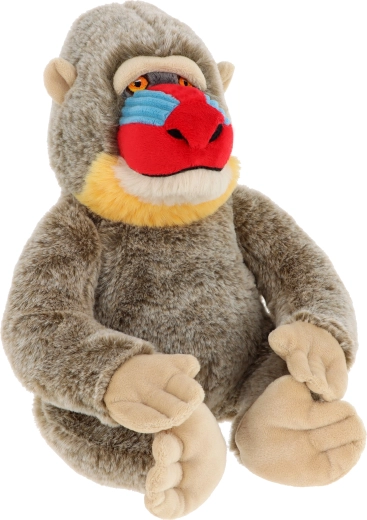 Peluche de mono mandril 25 cm