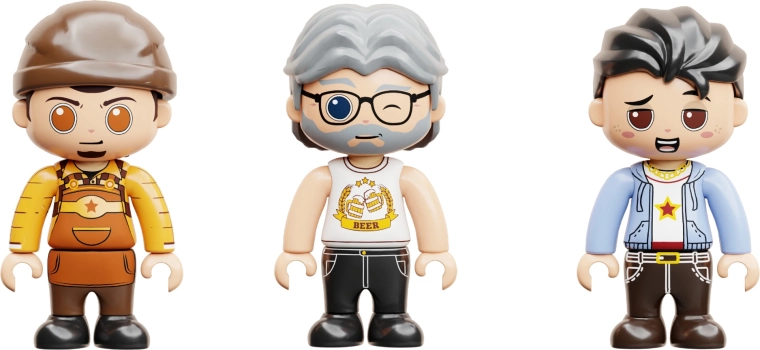 Minifiguras para completar la escena