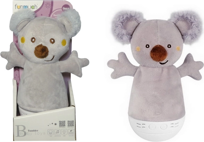 Juguete balancín koala con melodías y lamparita