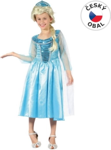 Disfraz de carnaval Princesa de Hielo 120–130 cm