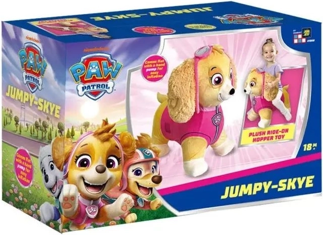 Perrito saltarín de peluche Skye de Paw Patrol