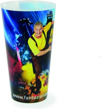 Vaso de plástico Fantazie na kolečkách 0,3 l