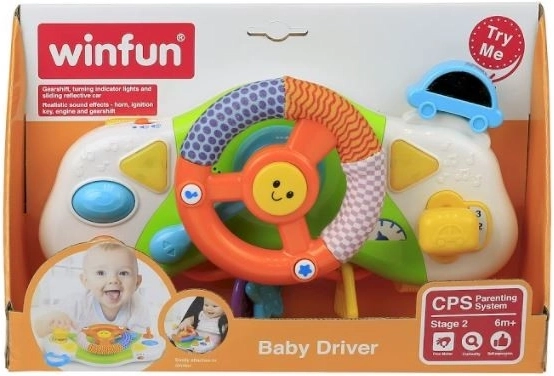Volante interactivo Winfun para niños