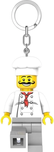 Lego icónico llavero luminoso de chef