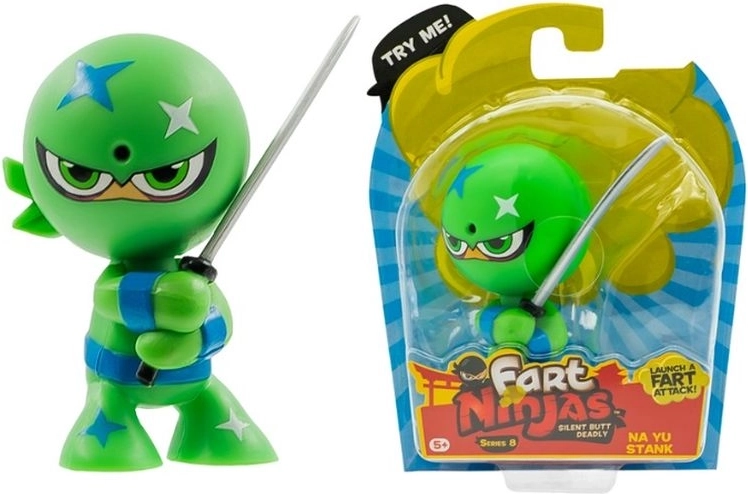 Fart Ninjas figura con sonidos de pedos Na Yu Stank
