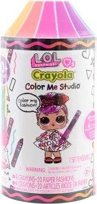 L.O.L. Surprise! loves CRAYOLA Color Me Studio – set creativo para colorear