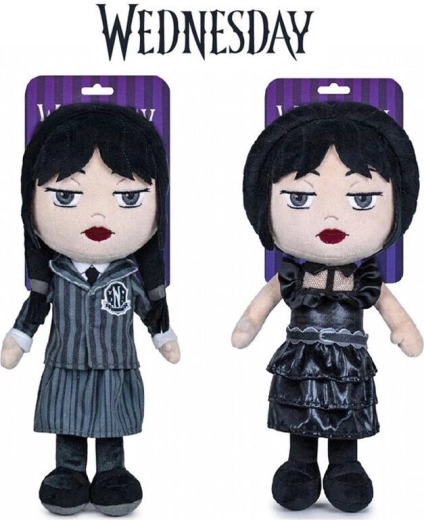 Peluche Wednesday Addams 32 cm