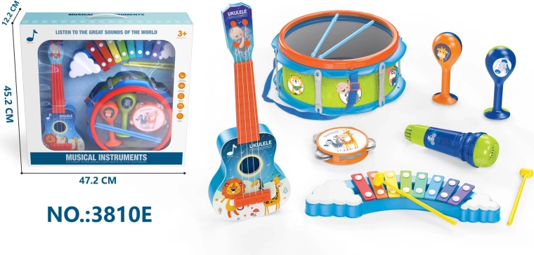 Gran set de instrumentos musicales infantiles