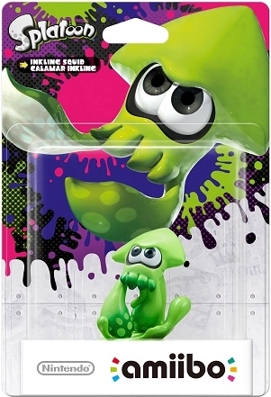 Figura amiibo Splatoon Squid (Inkling Squid) – verde