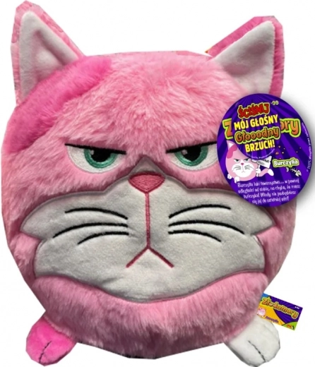 Gato de peluche Burczylia Złodomory de 21 cm con sonidos