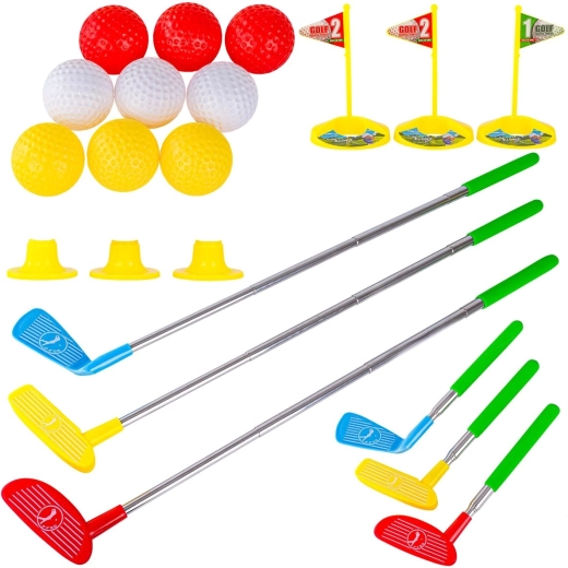 Set completo de mini golf infantil