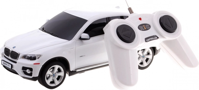 Modelo RC BMW X6 1:24 blanco de RASTAR