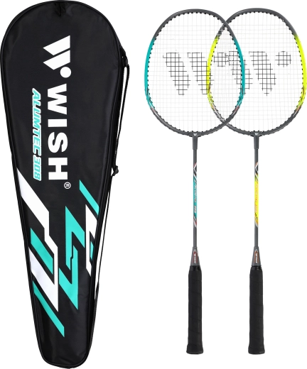 Set de bádminton Wish Alumtec para principiantes con funda