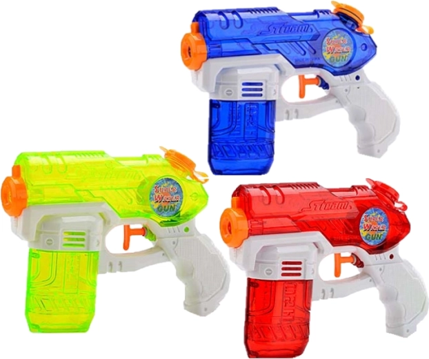 Pistola de agua 18 cm surtida (3 colores) - 1 pieza