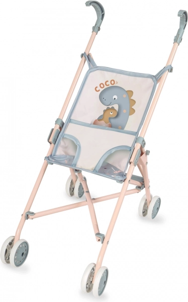 Carrito plegable para muñecas COCO 56 cm