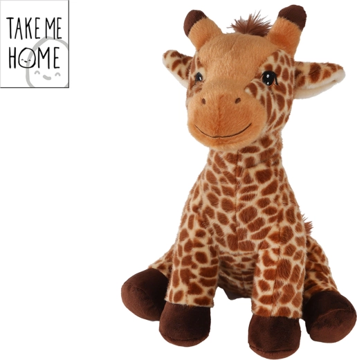 Jirafa de peluche Take Me Home sentada 25 cm - 1 unidad