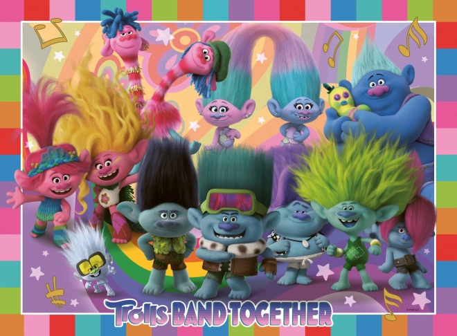Puzzle RAVENSBURGER Trolls 3 XXL 100 piezas