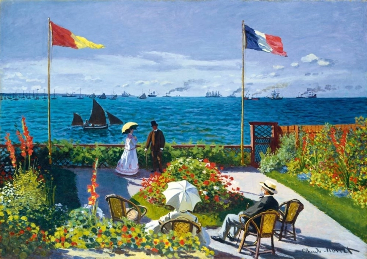 Puzzle Bluebird Jardín en Sainte-Adresse 1000 piezas