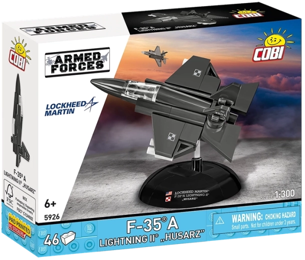 F-35A “Husarz” con licencia de COBI