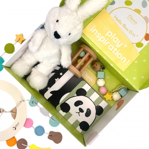 Classic World set infantil pastel de primeros juguetes