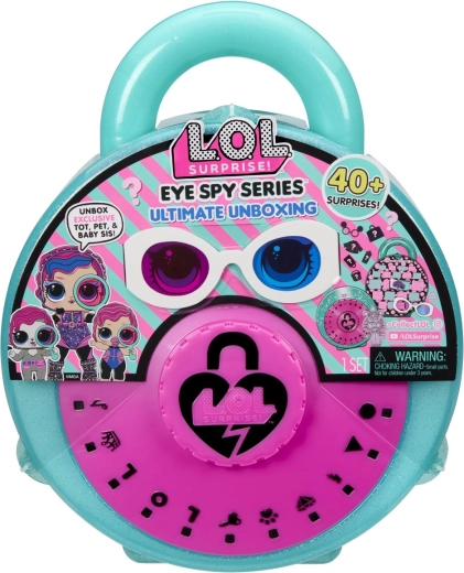 L.O.L. Surprise! Eye Spy Series maletín de unboxing definitivo con más de 40 sorpresas