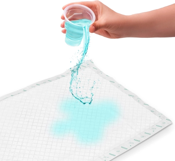 Absorción fiable sin fugas