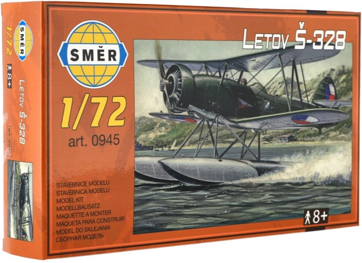 Modelo de plástico del avión Letov Š-328