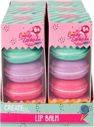 Bálsamo labial macaron candy 3 uds create it!