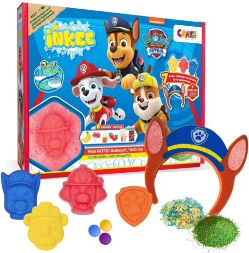 Caja regalo Inkee Patrulla Canina – set de baño para niños