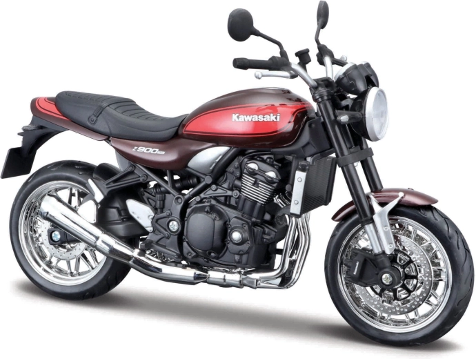 Motocicleta Maisto Kawasaki Z900RS a escala 1:12