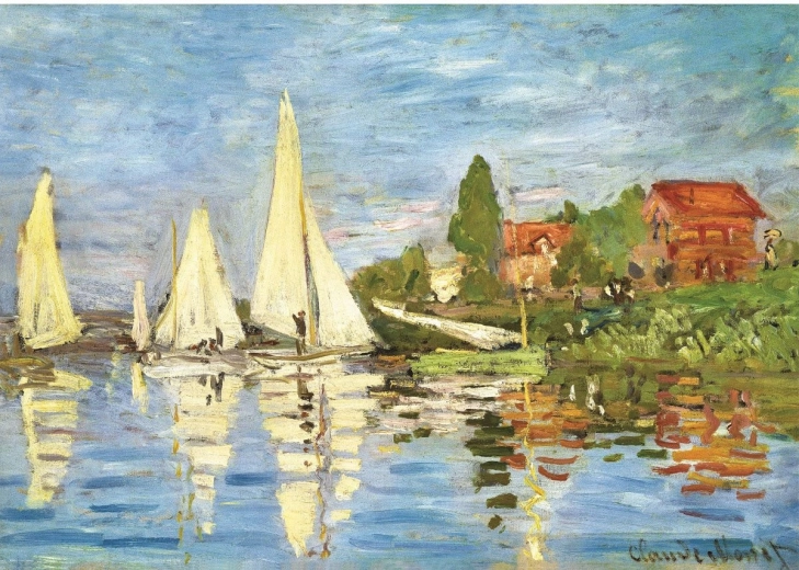 Puzle Regata en Argenteuil 1000 piezas