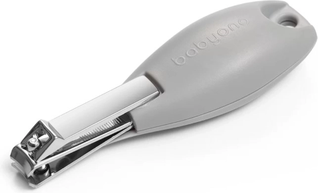 Alicates ergonómicos para uñas BabyOno grises