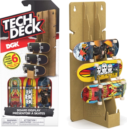 Tech Deck DGK soporte para fingerboards con 3 monopatines