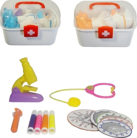 Set médico infantil con maletín