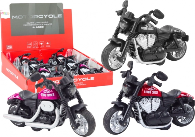 Moto Storm Chaser con tracción por fricción