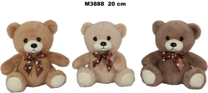 Osito de peluche de 20 cm - 1 unidad
