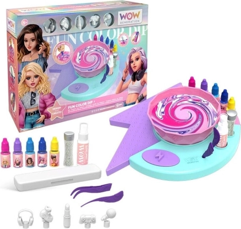 Kids Euroswan WoW Generation Hydro Dip Studio set creativo con accesorios